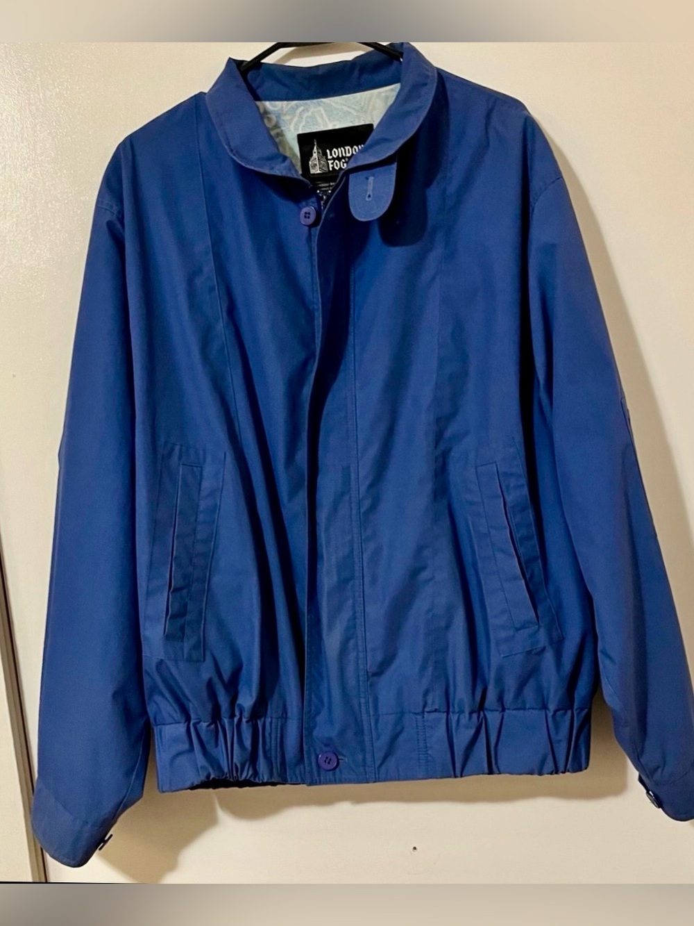 London Fog Men's Royal Blue Lightweight Jacket